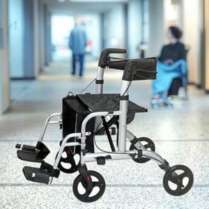 Rf5405b rf5405b הליכה עזרה 8 אינץ 'גלגל רגליים נתיק רגל נתיק מנוחה הפיך מעמד מוסמך i - Product Image 4