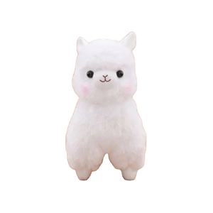 28cm प्यारा सफेद प्यारा अल्पाका आलीशान खिलौना भरवां नरम खिलौना लामा आलीशान - Product Image 1