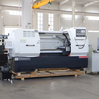 Machine de tour CNC CK6150 personnalisée en usine système horizontal à lit plat avec Fanuc pour l'usinage numérique à usage moyen
