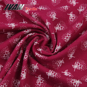 Tissu <span class=keywords><strong>jersey</strong></span> à imprimé Floral pour robe, coton simple et durable, vintage, motif Floral, personnalisé, - Product Image 5