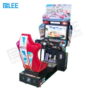 Factory Cheaper Coin Operated Arcade Motion Racing Simulator Game Machine Cockpit Car Racing Simulator