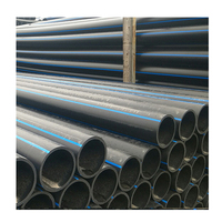 Tuyau d'eau en PEHD pour grands sites miniers DN180 DN225 DN250 PE100 PN12.5 – Conduite de production d'eau souterraine pour l'exploitation minière