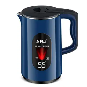 Automatic Power-off Led Temperature Electric Kettle Constant Temperature Household Smart Boiling Anti Scald Stainless Steel 3L