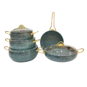 Aluminium-Kochgeschirr-Set mit Bratpfanne und Kasserolle - Product Image 1