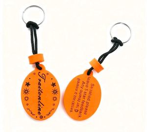 Promotion Customized Cute Shape EVA Foam Eco-Friendly Durable Color Changing Floatable <b>Key</b> <b>Chain</b> Custom Printing Logo for - Product Image 1