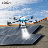 Drone de nettoyage automatique haute pression BROUAV avec système de pulvérisation intelligent