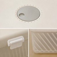 Stapelbare voedselbewaarbox met datumtracker deksel, meerlaags plastic opbergdoos voor dumplings, groenten, fruit, koelkast, vriezer, injectie.