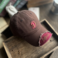 Set de 2 Gorras de Béisbol Bordadas con Efecto Desgastado, Estilo Vintage, para Hombre y Mujer, Ajustables, Estilo Hip Hop, Nuevas