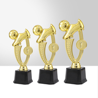 Trophées de championnat de football JINZUN, trophées personnalisés avec logo et motif, trophée de sport pour entraînement de football en stock