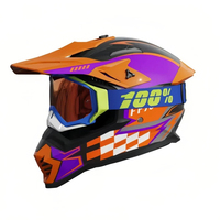 Casque de moto intégral respirant à libération rapide, nouveau modèle unisexe, homologué ABS DOT, double visière, toutes saisons, pour adultes