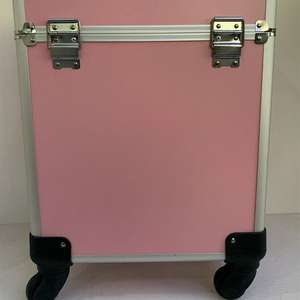 Chariot de beauté pliable en aluminium de grande taille <span class=keywords><strong>Bingo</strong></span>, valise de maquillage, boîte à cosmétiques, sac pour la coiffure, l'art des ongles, la mode - Product Image 1