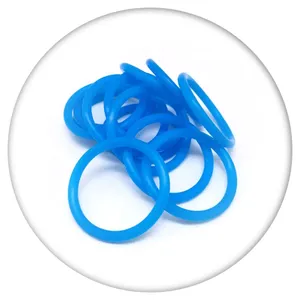 O-ring in gomma di dimensioni personalizzate parte del cuscinetto in gomma piana rondella in silicone spessa rondella in gomma rossa/anello di guarnizione