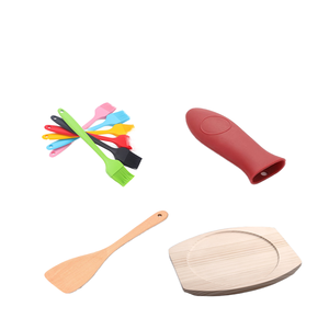 Petit ensemble de casseroles classiques en <span class=keywords><strong>fonte</strong></span> sans revêtement antiadhésif allant au lave-vaisselle Poêle à l'<span class=keywords><strong>ancienne</strong></span> écologique - Product Image 5