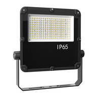 Projecteur LED à corps fin, étanche IP65, garantie 5 ans, température de couleur 2700-6500K, certifié CE, éclairage d'extérieur, AC85-277V, 100W