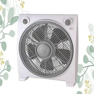 Original OEM wholesale supplier 12 inch AC box fan with timer for Jamaica market