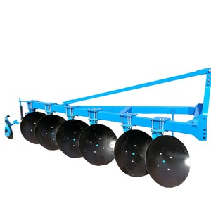 Arado de discos de alta resistencia de 3 discos para limpieza y labranza de tierras agrícolas para uso con tractor - Product Image 3