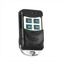 Télécommande universelle 433 MHz à code d'apprentissage pour portes coulissantes, ouvre-porte automatique, opérateur de porte battante, serrure à clé