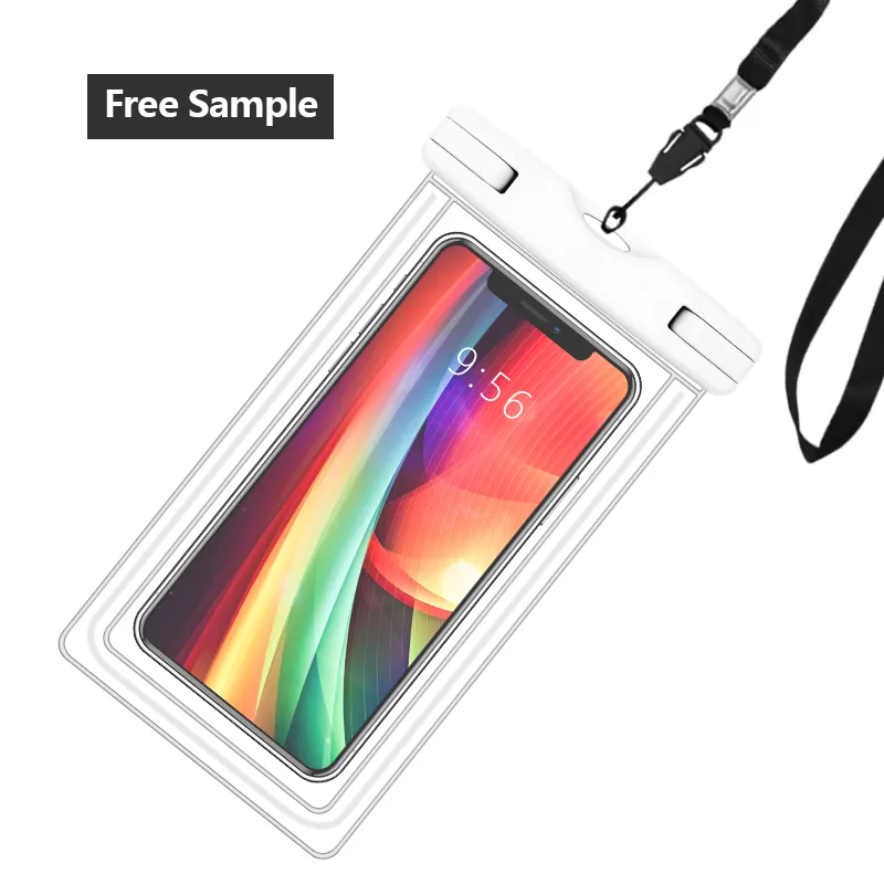 7 inch PVC điện thoại không thấm nước Túi bìa cho điện thoại di động màn hình cảm ứng nước di động bằng chứng pouch bag với dây đeo cho iPhone