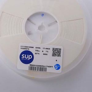 Whole Sale RR2012 0805L1745FT 0805 2012 Resistors Chip Resistors SMD Resistors 17.4Mohm 1% 1/8W Thick Film Resistor - Product Image 1