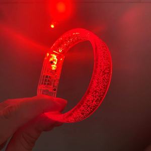 กำไลข้อมือ LED สั่งทำพร้อมโลโก้สำหรับผับ คลับ บาร์ เรืองแสงในที่มืด ของตกแต่งงานปาร์ตี้คริสต์มาส อุปกรณ์จัดงาน - Product Image 5