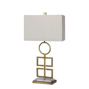 Lampe de table décorative en métal, nouveau design, prix le plus bas, éclairage de la maison, chevet, chambre à coucher, pour la décoration