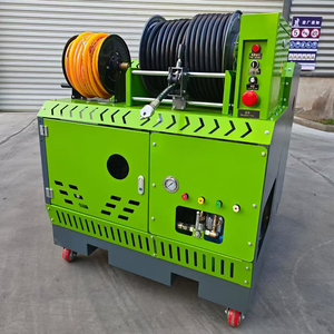 <span class=keywords><strong>Machine</strong></span> de nettoyage de canalisations à <span class=keywords><strong>haute</strong></span> <span class=keywords><strong>pression</strong></span> professionnelle 37HP 200Bar pour le débouchage commercial des égouts - Product Image 6