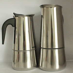 Cafetière en acier inoxydable Cafetière moka Bouilloire Cuisinière Espresso Make <span class=keywords><strong>Pot</strong></span> - Product Image 2