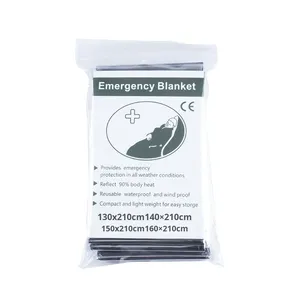 Manta Térmica Portátil para Exteriores, Dorada y Plateada, de Emergencia y Supervivencia, para Camping, Rehabilitación y Terapia en Frío - Product Image 6