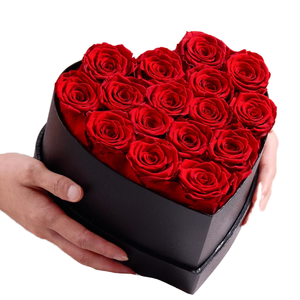 Dia dos namorados e mães flores duradouras rosas eterna presentes preservado rosa flor caixa eternidade rosas preservado - Product Image 6