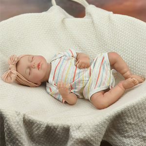 Muñeca Reborn de 18 Pulgadas con Tacto Real, Hecha a Mano, Textura de Piel 3D con Detalles de Venas, Modelo de Alta Calidad, Juguete de Plástico para Niños - Product Image 5