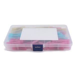 Kit de connecteurs thermorétractables isolés IQIHUI 100 pièces AWG12-18 codés par couleur pour la connexion de câblage électrique - Product Image 2