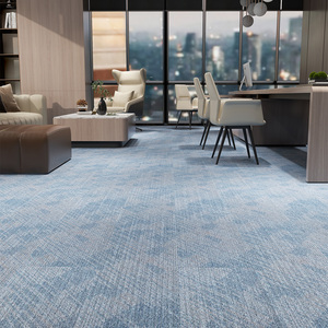 Alfombra de Polipropileno Acolchada Rectangular de Colores para Pisos Comerciales Modernos de Lujo, Resistente al Fuego - Product Image 1