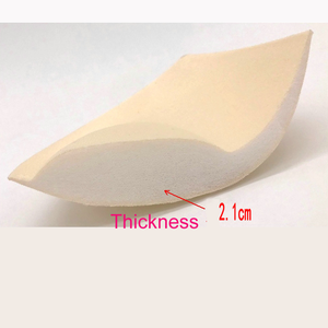低MOQスポンジスポーツブラパッド挿入サプライヤープッシュアップカップ水着用ブラパッド卸売 - Product Image 6
