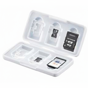 Custodia bianca per disco rigido SD/MicroSD - Product Image 1