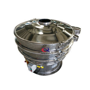 หน้าจอสั่นกลมหมุนสแตนเลสแบบ304ผงใหม่ที่มีขนาดอนุภาคแตกต่างกันสำหรับการคัดกรองอาหาร - Product Image 6