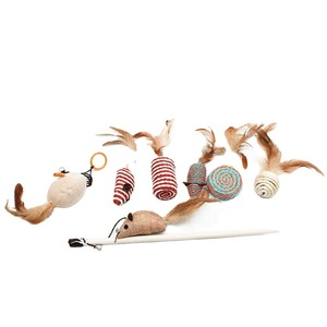 للبيع بالجملة من الشركة المصنعة Lynpet صندوق هدايا 7 <span class=keywords><strong>Cat</strong></span> قماش فاخر وصديقي للقطط والنايلون أفضل لعبة للحيوانات الأليفة على الإطلاق - Product Image 5