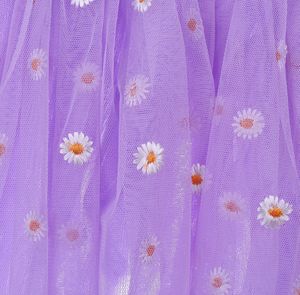 Tutus de Ballet con Bordado de Margaritas para Niñas, Falda de Tul para <span class=keywords><strong>Princesas</strong></span> Pequeñas - Product Image 4