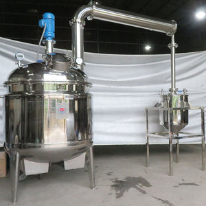 Tùy chỉnh nước trái cây tập trung chưng cất máy thép không gỉ chân không máy trộn với thu thập Tank cho trái cây chiết xuất - Product Image 2