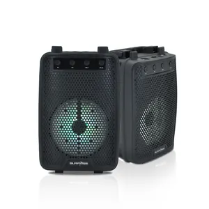 SURPASS 1338 Multi-functional Wireless 4 Inch FM USB Blue-tooth Active Portable Stereo Sound Speaker for Home/Party