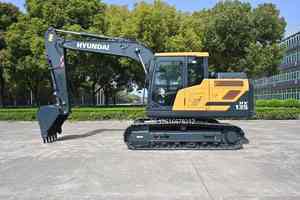 Nouvelle pelle sur chenilles Hyundai 135 de haute qualité à prix abordable, moteur Cummins, pompe Kawasaki, haute efficacité, excellent état - Product Image 6