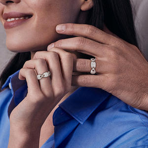 Anelli da uomo in argento 925 con diamanti Moissanite VVS GRA, gioielli hip-hop di lusso personalizzati dalla fabbrica Adodo Jewelry, per donna. - Product Image 3