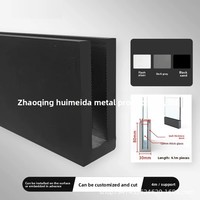 Vente en gros usine : Garde-corps de balcon et mains courantes d'escalier modernes et minimalistes en alliage aluminium-magnésium, à fixation au sol, sans perçage
