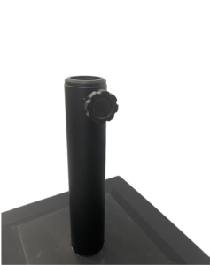 25KG 43x43cm Concrete Umbrella Base With Wheels, Plastic Cover Cement <strong>Weight</strong> Stand <strong>for</strong> Outdoor Patio Market <strong>Parasol</strong> - Product Image 4