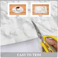 Tapis de protection PVC moderne et écologique pour armoires, tiroirs et étagères, imperméable, anti-huile, découpable, antidérapant, pour cuisine et réfrigérateur, anti-poussière