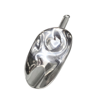 Mangeoire pour animaux en acier inoxydable Scoop Pelle d'alimentation manuelle pour chevaux Équipement agricole