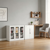Armoire métallique écologique pour chambre d'enfant, petite armoire de rangement en acier avec serrure, organisateur de vêtements et de fournitures scolaires
