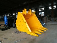 Bucket Excavator Custom OEM 0.8-6 Ton (1/2/3/5 Ton Opsional) Q355B Mini untuk Penggalian Presisi di Kebun