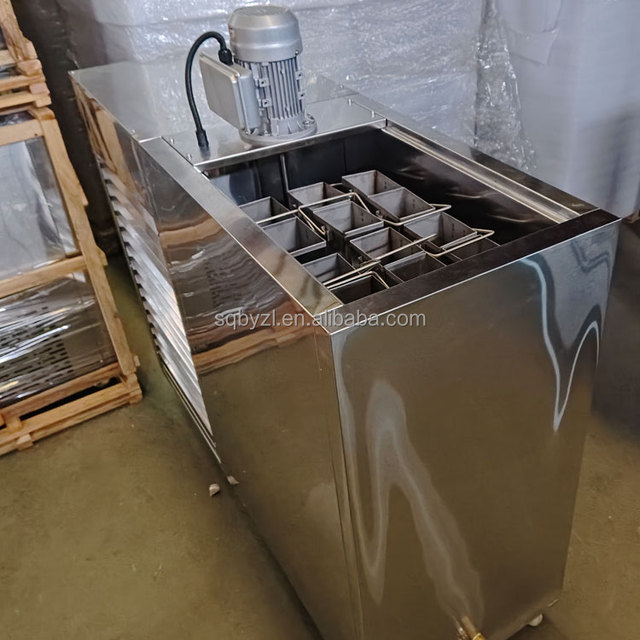Factory Direct Sales of 3-ton Ice Machine Ice Cube Machine Automatic De Icing Direct Cooling Ice Brick Machine