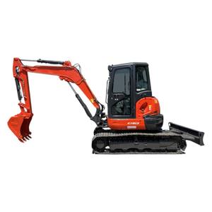 Mini-pelle KX163 de 5,2 tonnes avec une portée maximale de 6120 mm et une force de godet de 40,1 kN, excavatrice à haute stabilité - Product Image 1