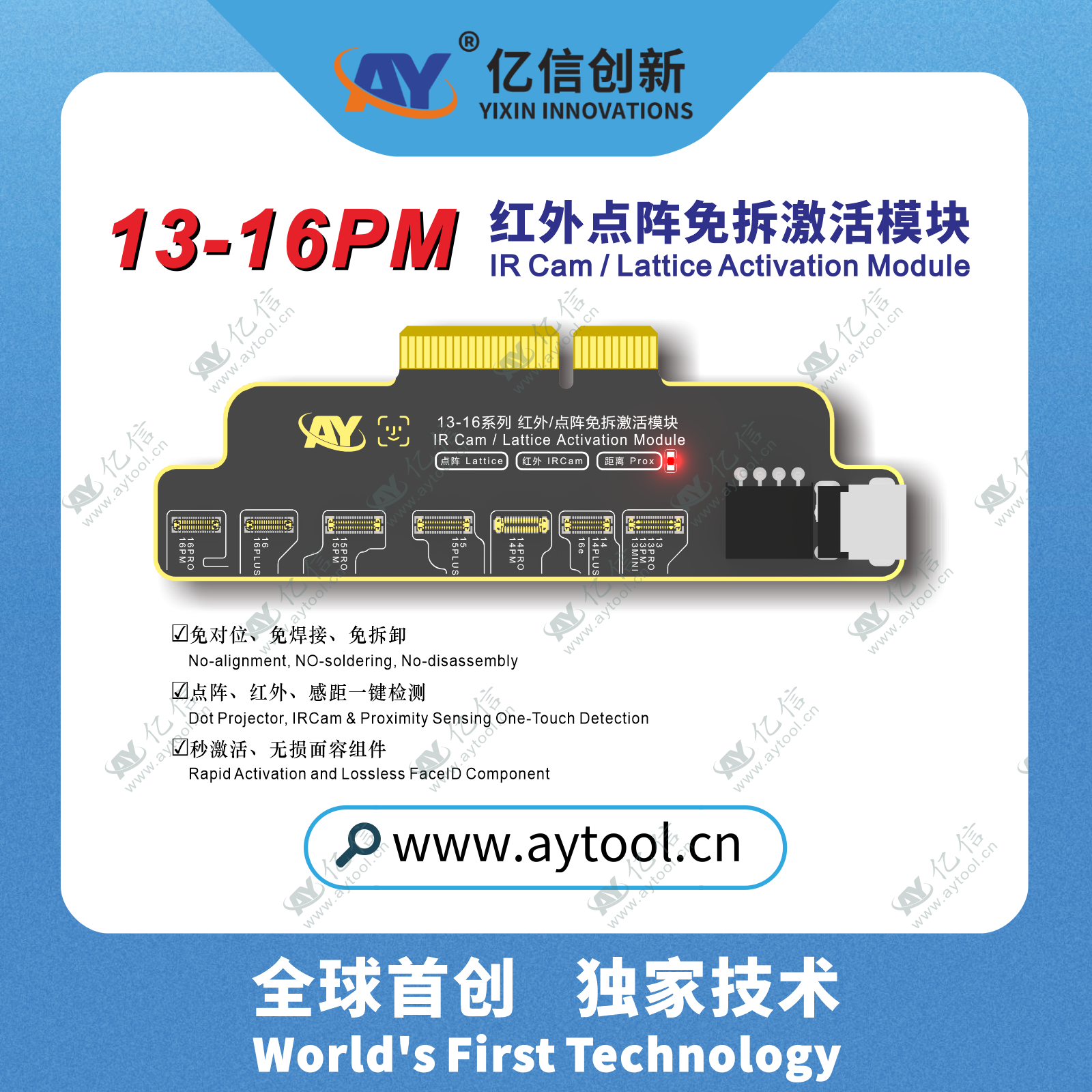 13-16 Face ID Lattice Activation Module